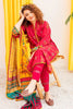 bareeze - 3PC EMBROIDERED LAWN SUIT PRINTED DUPPATA